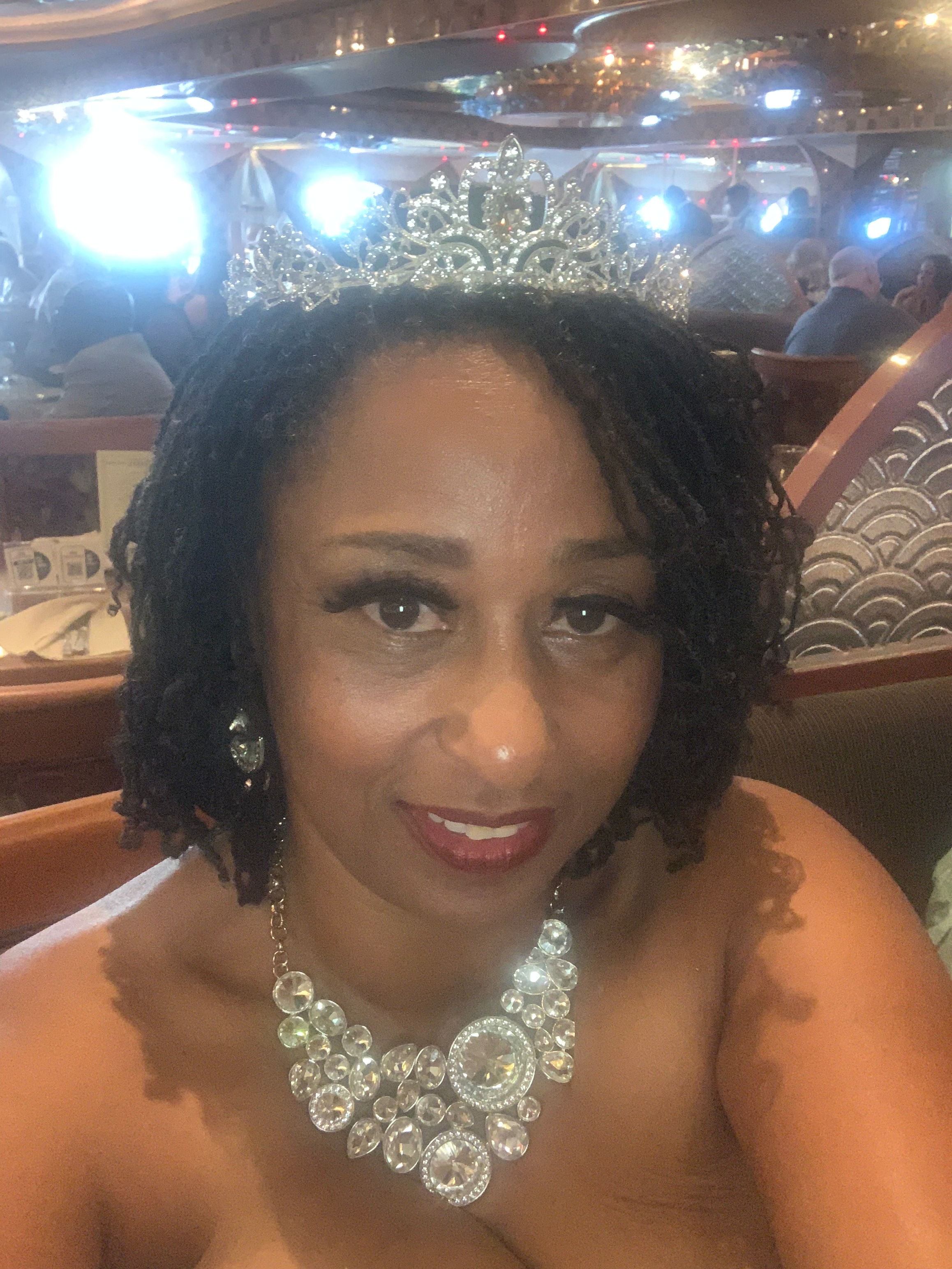 Tammy Smith in a crown portrait